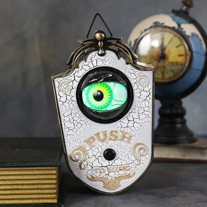 Hall-O-Glow Halloween Eye Decoration - Scary Plastic Ornaments Light