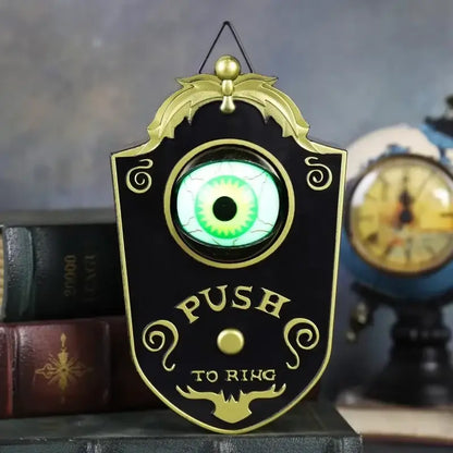 Hall-O-Glow Halloween Eye Decoration - Scary Plastic Ornaments Light