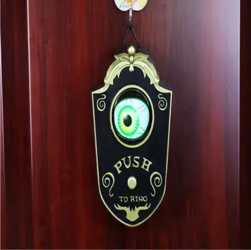 Hall-O-Glow Halloween Eye Decoration - Scary Plastic Ornaments Light